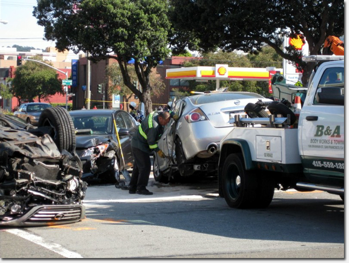 Stolen car running red light leads to major accident at 10th Ave ...